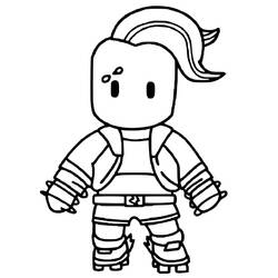 Coloriage Stumble Guys (Jeux Vidéos) #215576 à imprimer et colorier