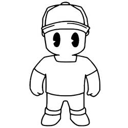Coloriage Stumble Guys (Jeux Vidéos) #215578 à imprimer et colorier