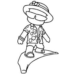 Coloriage Stumble Guys (Jeux Vidéos) #215597 à imprimer et colorier