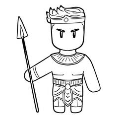 Coloriage Stumble Guys (Jeux Vidéos) #215615 à imprimer et colorier