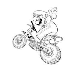 Dessin à colorier: Super Mario Bros (Jeux Vidéos) #153569 - Coloriages à Imprimer Gratuits