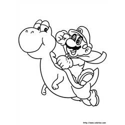 Dessin à colorier: Super Mario Bros (Jeux Vidéos) #153576 - Coloriages à Imprimer Gratuits