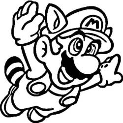 Dessin à colorier: Super Mario Bros (Jeux Vidéos) #153586 - Coloriages à Imprimer Gratuits