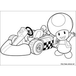 Dessin à colorier: Super Mario Bros (Jeux Vidéos) #153633 - Coloriages à Imprimer Gratuits