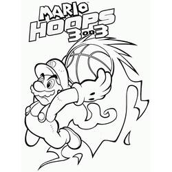 Dessin à colorier: Super Mario Bros (Jeux Vidéos) #153671 - Coloriages à Imprimer Gratuits