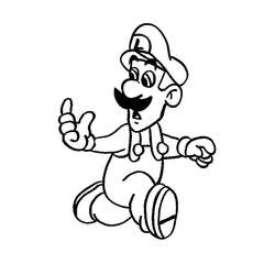 Dessin à colorier: Super Mario Bros (Jeux Vidéos) #153685 - Coloriages à Imprimer Gratuits