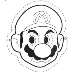 Dessin à colorier: Super Mario Bros (Jeux Vidéos) #153698 - Coloriages à Imprimer Gratuits