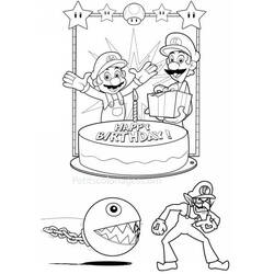 Dessin à colorier: Super Mario Bros (Jeux Vidéos) #153738 - Coloriages à Imprimer Gratuits