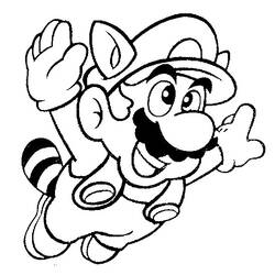 Dessin à colorier: Super Mario Bros (Jeux Vidéos) #153741 - Coloriages à Imprimer Gratuits