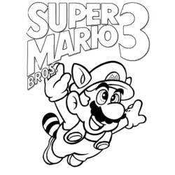 Dessin à colorier: Super Mario Bros (Jeux Vidéos) #153773 - Coloriages à Imprimer Gratuits