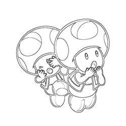 Dessin à colorier: Toad (Jeux Vidéos) #214960 - Coloriages à Imprimer Gratuits