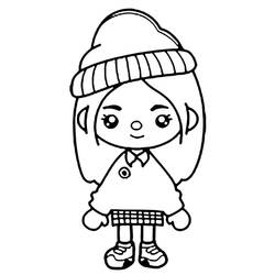 Dessin à colorier: Toca Boca (Jeux Vidéos) #220226 - Coloriages à Imprimer Gratuits