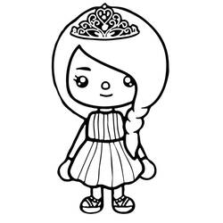 Dessin à colorier: Toca Boca (Jeux Vidéos) #220227 - Coloriages à Imprimer Gratuits