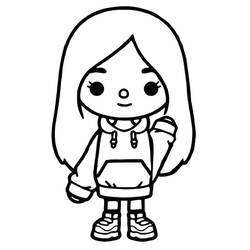 Dessin à colorier: Toca Boca (Jeux Vidéos) #220234 - Coloriages à Imprimer Gratuits