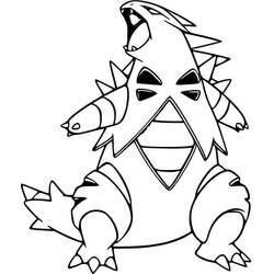 Dessins à colorier: Tyranocif - Coloriages à Imprimer Gratuits