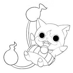 Dessin à colorier: Yo-kai Watch (Jeux Vidéos) #196852 - Coloriages à Imprimer Gratuits