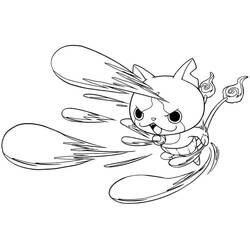 Coloriage Yo-kai Watch (Jeux Vidéos) #196859, dessin gratuit prêt à imprimer