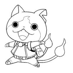 Joli coloriage Yo-kai Watch (Jeux Vidéos) #196869, prêt à imprimer