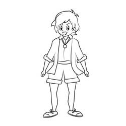 Coloriage Yo-kai Watch (Jeux Vidéos) #196881 à imprimer et colorier