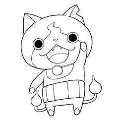 Coloriage Yo-kai Watch (Jeux Vidéos) #196903 à imprimer et colorier