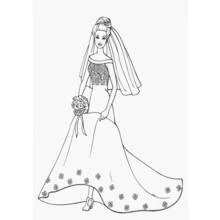 Dessin à colorier: Barbie (Jouets et Jeux) #27468 - Coloriages à Imprimer Gratuits