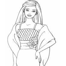 Dessin à colorier: Barbie (Jouets et Jeux) #27480 - Coloriages à Imprimer Gratuits