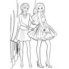 Dessin à colorier: Barbie (Jouets et Jeux) #27481 - Coloriages à Imprimer Gratuits