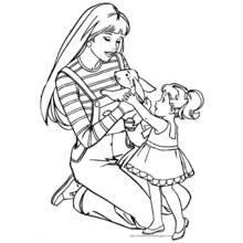 Dessin à colorier: Barbie (Jouets et Jeux) #27485 - Coloriages à Imprimer Gratuits