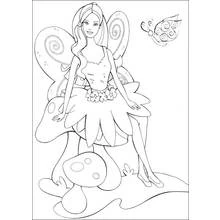 Page de coloriage Barbie (Jouets et Jeux) #27527, gratuite à imprimer