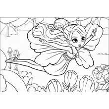 Coloriage Barbie (Jouets et Jeux) #27545 à imprimer et colorier