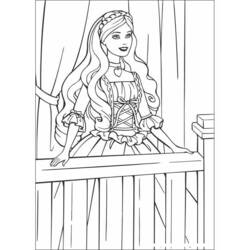 Coloriage Barbie (Jouets et Jeux) #27582 à imprimer et colorier