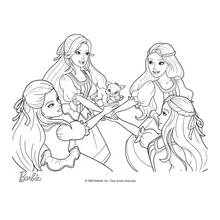 Dessin à colorier: Barbie (Jouets et Jeux) #27594 - Coloriages à Imprimer Gratuits