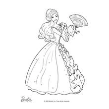 Dessin à colorier: Barbie (Jouets et Jeux) #27652 - Coloriages à Imprimer Gratuits