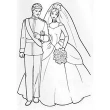 Coloriage Barbie (Jouets et Jeux) #27709 à imprimer et colorier