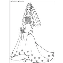 Coloriage à imprimer Barbie (Jouets et Jeux) #27842 pour enfants et adultes