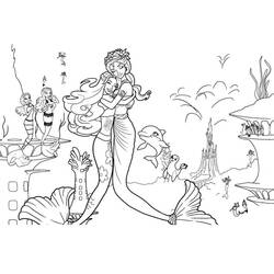 Dessin à colorier: Barbie Sirène (Jouets et Jeux) #200656 - Coloriages à Imprimer Gratuits