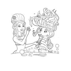 Dessin à colorier: Barbie Sirène (Jouets et Jeux) #200685 - Coloriages à Imprimer Gratuits