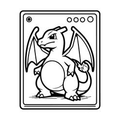 Dessins à colorier: Carte Pokémon - Coloriages à Imprimer Gratuits