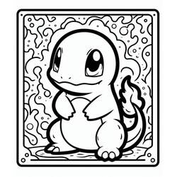 Dessin à colorier: Carte Pokémon (Jouets et Jeux) #213889 - Coloriages à Imprimer Gratuits