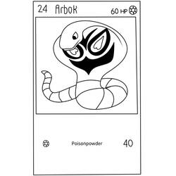 Dessin à colorier: Carte Pokémon (Jouets et Jeux) #213903 - Coloriages à Imprimer Gratuits