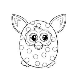 Dessin à colorier: Furby (Jouets et Jeux) #218547 - Coloriages à Imprimer Gratuits