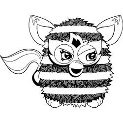 Dessin à colorier: Furby (Jouets et Jeux) #218558 - Coloriages à Imprimer Gratuits
