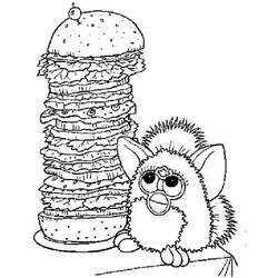 Dessin à colorier: Furby (Jouets et Jeux) #218559 - Coloriages à Imprimer Gratuits