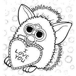 Dessin à colorier: Furby (Jouets et Jeux) #218560 - Coloriages à Imprimer Gratuits