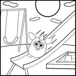 Dessin à colorier: Furby (Jouets et Jeux) #218561 - Coloriages à Imprimer Gratuits