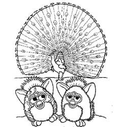 Dessin à colorier: Furby (Jouets et Jeux) #218566 - Coloriages à Imprimer Gratuits