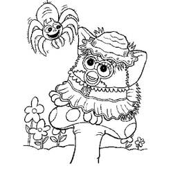 Dessin à colorier: Furby (Jouets et Jeux) #218567 - Coloriages à Imprimer Gratuits