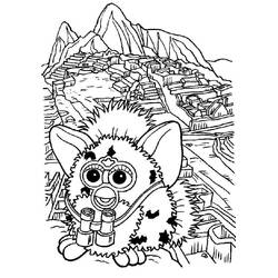 Dessin à colorier: Furby (Jouets et Jeux) #218570 - Coloriages à Imprimer Gratuits