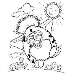 Dessin à colorier: Furby (Jouets et Jeux) #218581 - Coloriages à Imprimer Gratuits