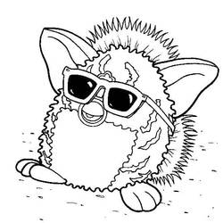 Dessin à colorier: Furby (Jouets et Jeux) #218584 - Coloriages à Imprimer Gratuits